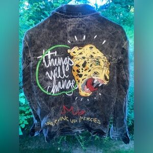 Charcoal Jean Jacket